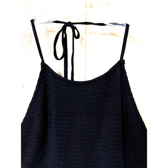 Maurices Tank Top Womens 1X Sexy Goddess Smocked Halter Elegant Edgy Flattering - Picture 3 of 12